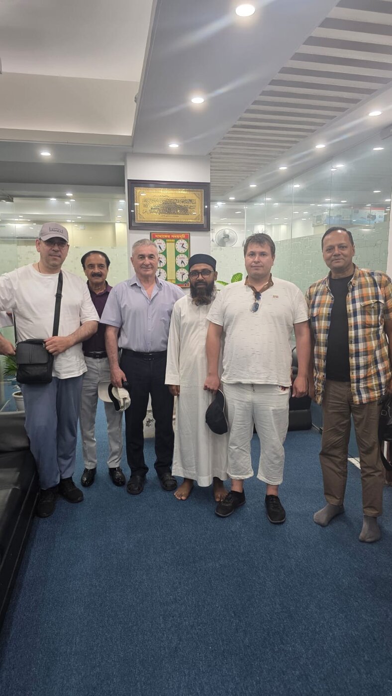 International recruitment discussion with Russian delegation in Bangladesh